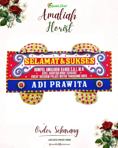 Karangan Bunga Ucapan Selamat kaduengang